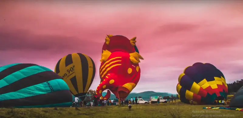 Watch this video that takes you through a beautiful journey of the Araku Balloon Festival
