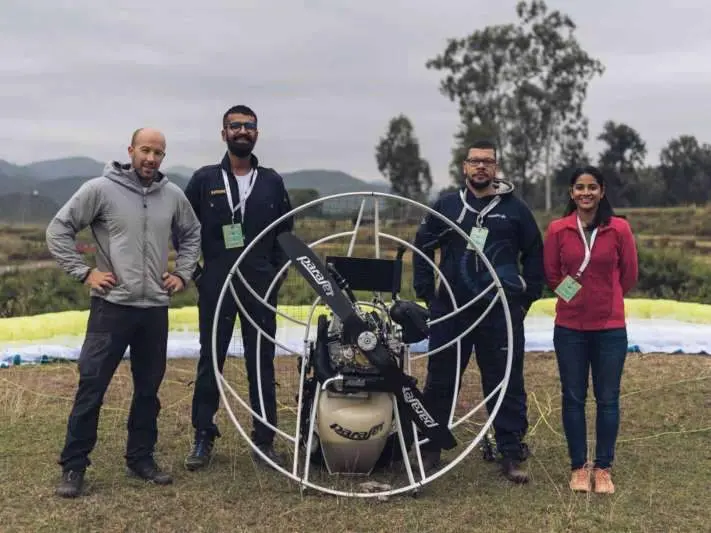 paramotoring, visakhapatnam