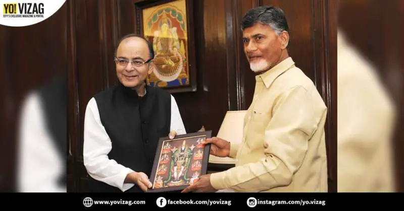 Andhra Pradesh CM Chandrababu Naidu meets Union Finance Minister ahead of 3rd CII meet in Visakhapatnam