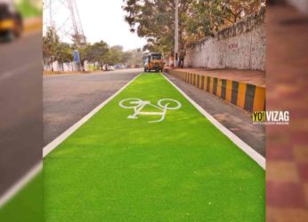 Vizag to introduce a seperate path for Bicycle Riders