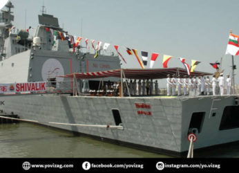 Visakhapatnam – Fire breaks out on Indian Navy Ship INS Shivalik