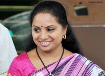 TRS MP Kavitha supports Andhra Pradesh MPs protesting for special status