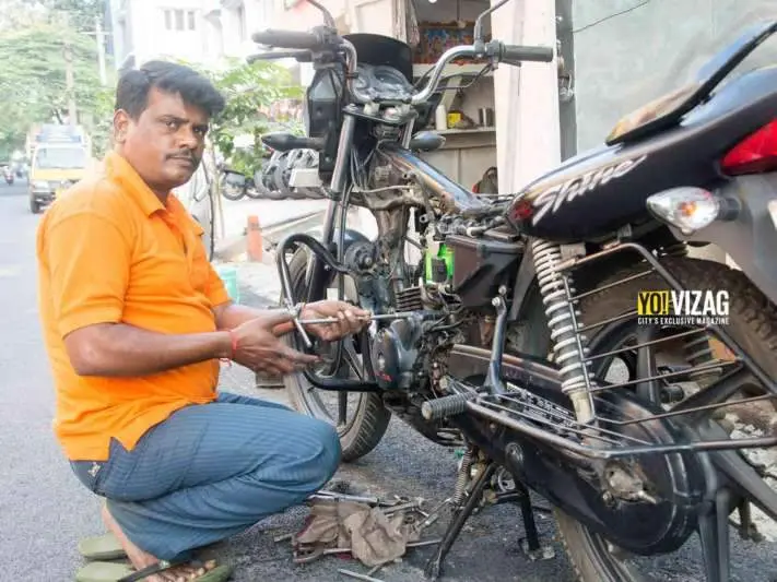 The story of a famous mechanic from Vizag