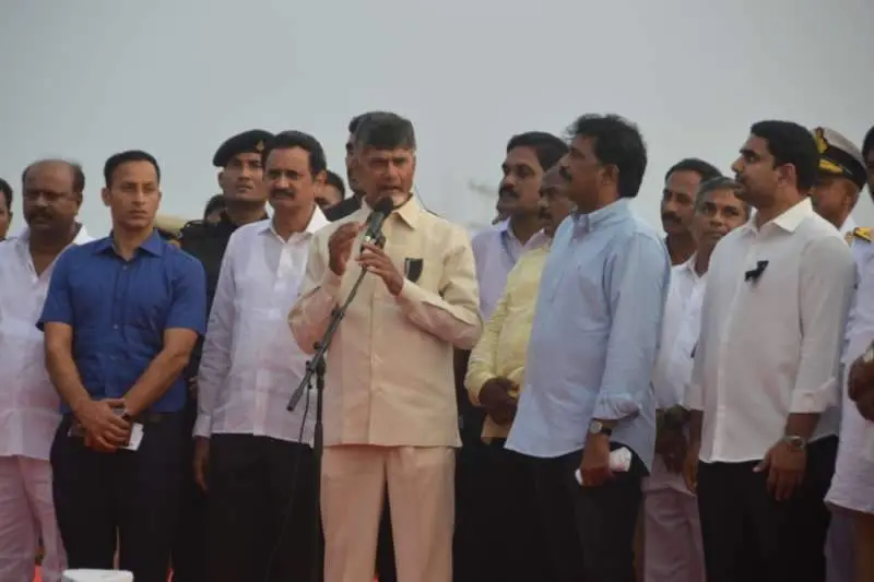 Visakhapatnam to be developed into a major tourist hub, says Chandrababu Naidu