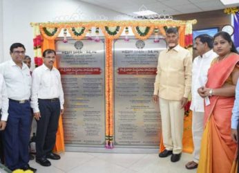 Chandrababu Naidu lays foundation to make Visakhapatnam an aqua hub