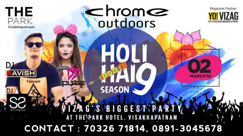 Holi Hai Season 9- One place to be in Visakhapatnam this Holi