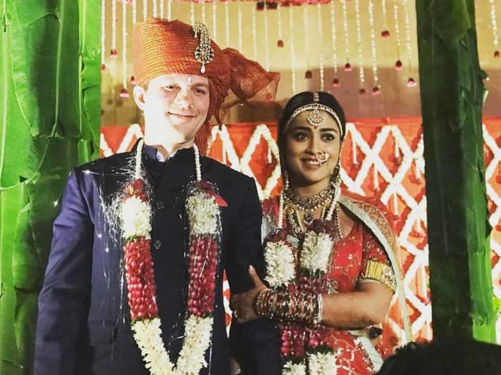 Shriya Saran marriage photos