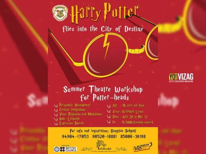 Harry Potter inspired workshop to be held in Vizag
