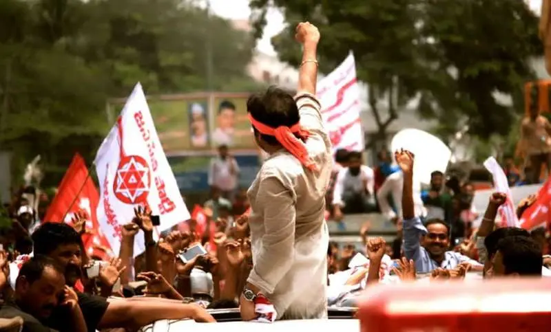 In Pics: Andhra Pradesh leaders hit the road demanding special status