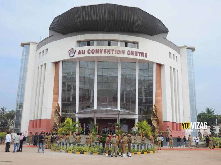 Huge water tanks to be constructed on AU Convention Centre in Vizag