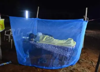 TDP MLA eats, sleeps and bathes at the crematorium for two days