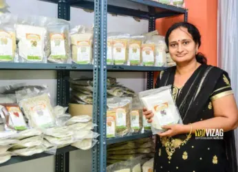 Vizag woman’s innovative way of presenting healthy food