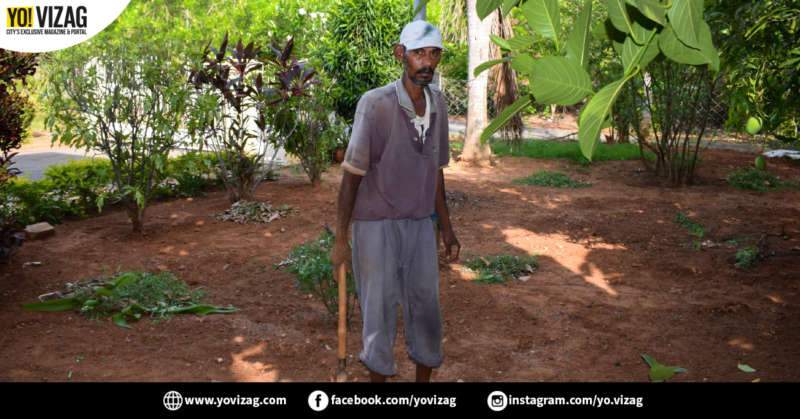 Story of Tata Rao who turns land into beautiful garden in Visakhapatnam