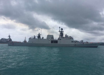 Indian Naval Ships arrive at Guam to participate in Ex-Malabar 2018