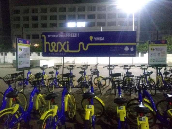 hexi cycles, vizag, smart city project