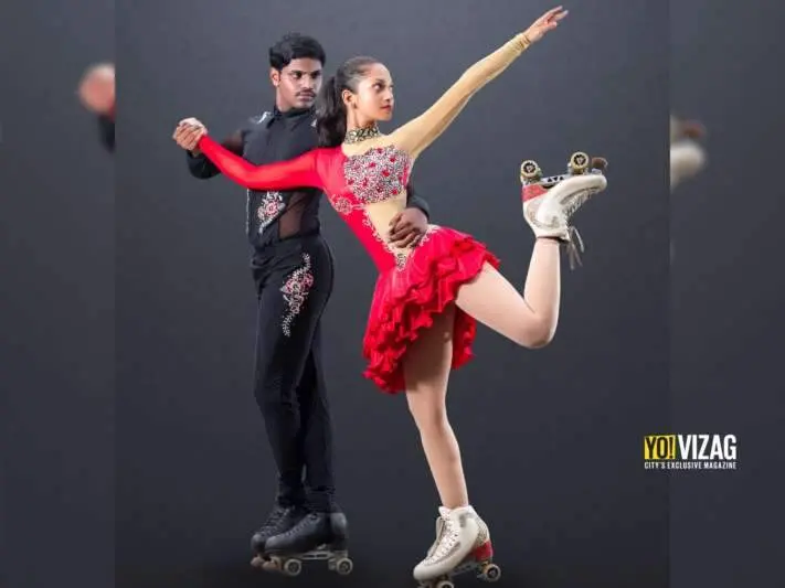 Skating pair from Vizag set to conquer the world