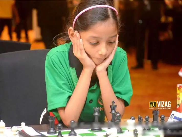 The little chess master from Vizag representing the nation