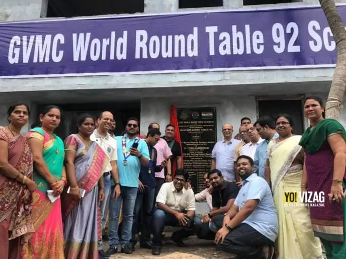 Waltair Round Table 92 establishes series of schools in Visakhapatnam