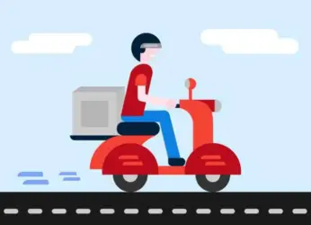 The growing online food delivery fleet in Vizag