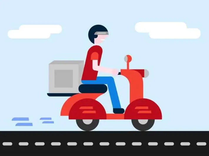 The growing online food delivery fleet in Vizag