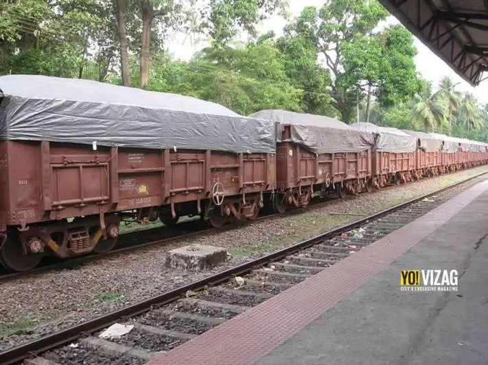 A goods train from Visakhapatnam reaches destination after four years