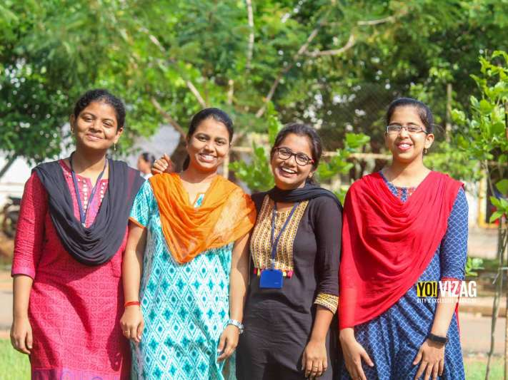 The campus stories of 4 students from Gayatri Vidya Parishad College of Engineering for Women