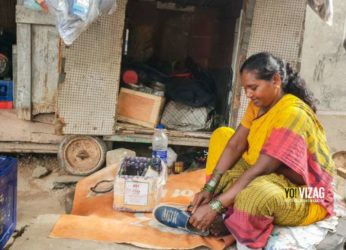 The heart touching story of a woman cobbler from Vizag