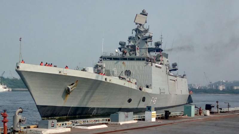 Cdr Abhilash Tomy brought to Visakhapatnam safely onboard INS Satpura