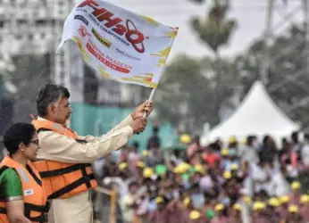 In pics: F1H20 powerboat racing championship in Amaravati