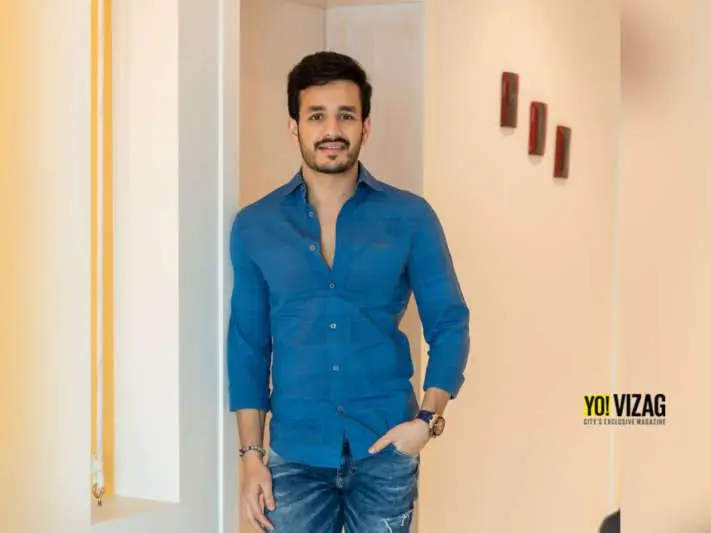 Akhil Akkineni opens up on Mr Majnu and more during his recent visit to Vizag