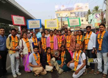 Visakhapatnam women make the district proud at Isha Gramotsavam