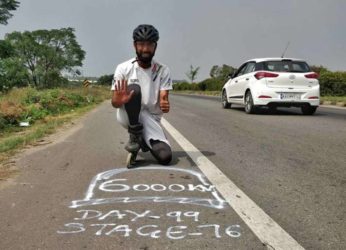 Vizag skater completes his 6000 km journey raising awareness for girl child