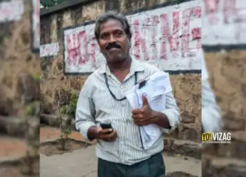 The outdoor office story at the Visakhapatnam Container Terminal