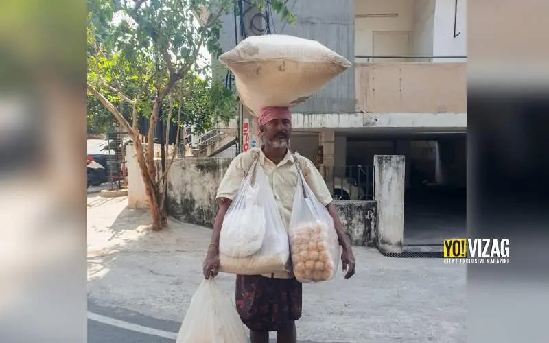 snack seller, visakhapatnam