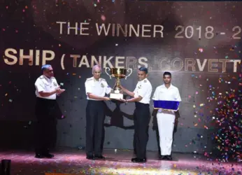 Fleet Awards 2019: INS Satpura awarded the Best Ship Trophy
