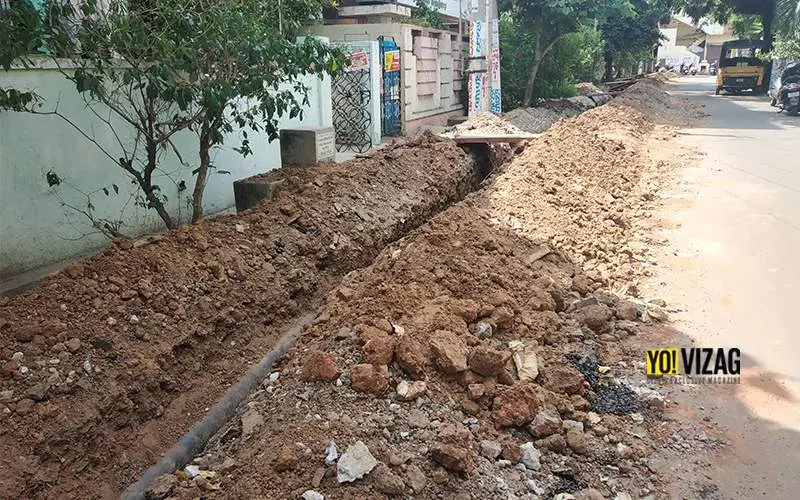 Poor barricading of underground cable works gets contractors fined in Vizag