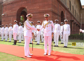 Admiral Karambir Singh assumes charge as the Chief of the Naval Staff