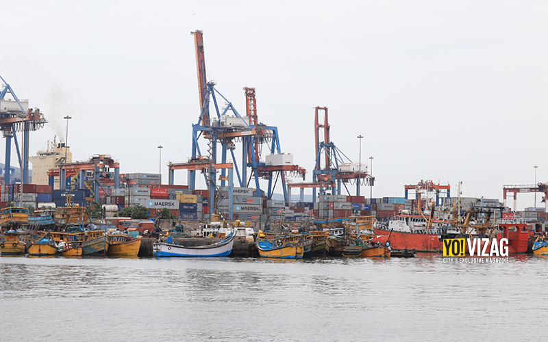 visakhapatnam port, container scanner