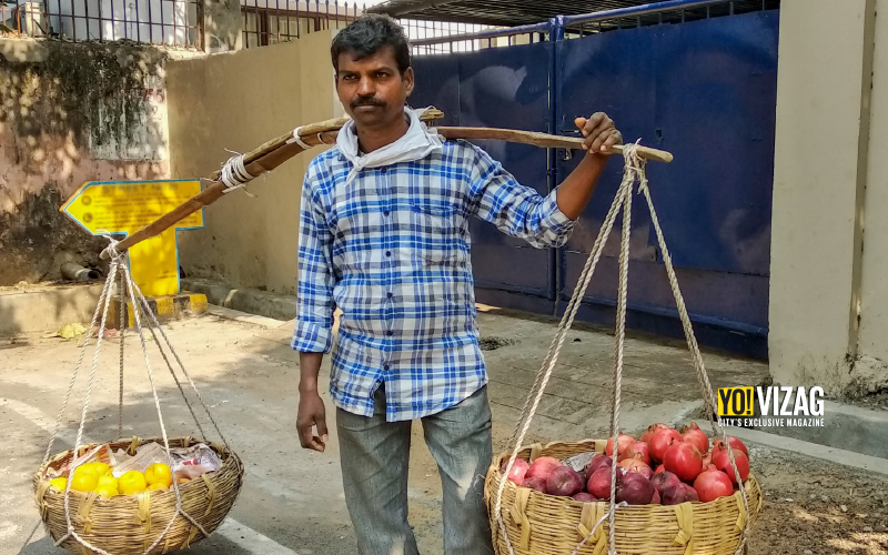 fruit seller vizag