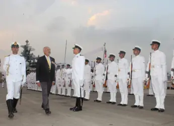 INS Ranjit decommissioned at Naval Dockyard in Visakhapatnam