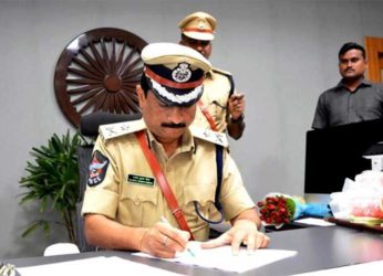 Rajiv Kumar Meena takes charge as Vizag Police Commissioner