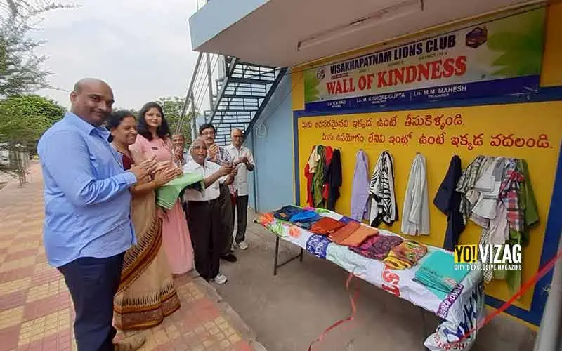 wall of kindness, visakhapatnam
