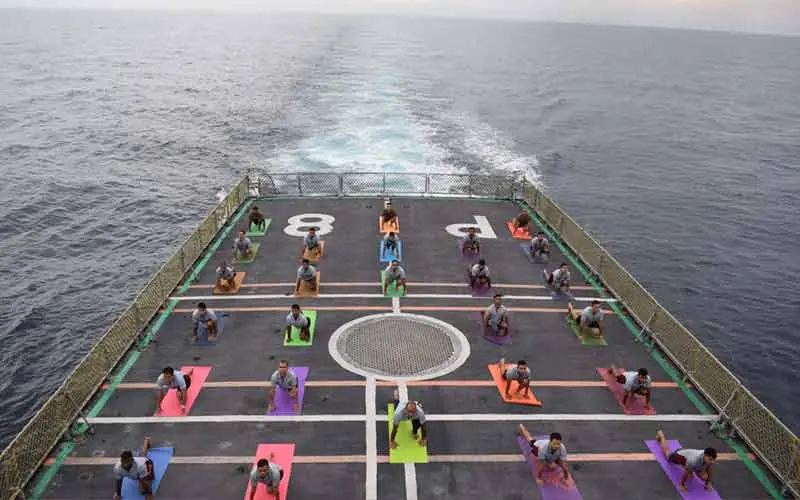 international day of yoga, vizag