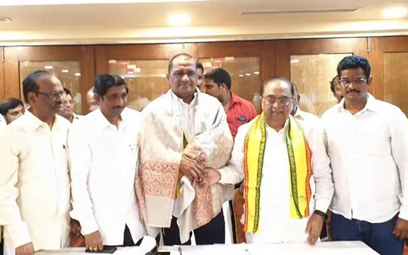 'No question of leaving TDP': Vizag North MLA Ganta Srinivasa Rao