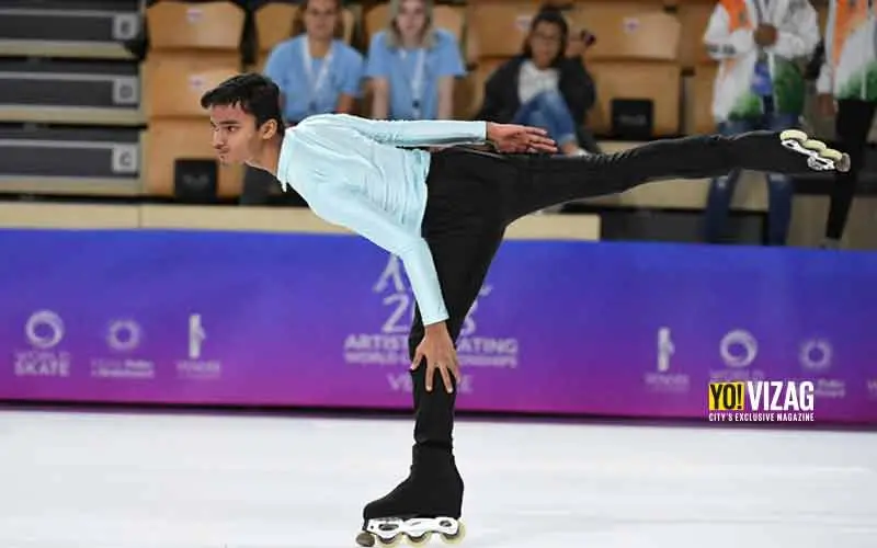 Vizag-based skater secures 4th position in the World Roller Games 2019