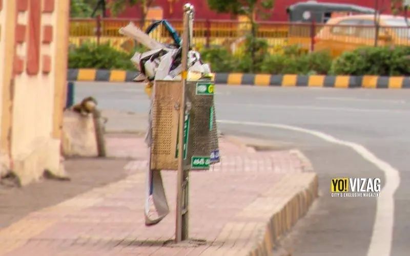 public dustbins, visakhapatnam
