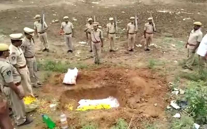 Andhra's heroic police dog passes away in Visakhapatnam hospital