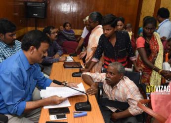 Visakhapatnam holds its first Spandana programme at the District Collectorate