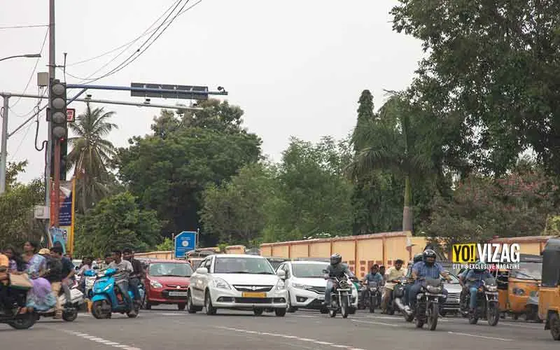 vehicular traffic, vizag