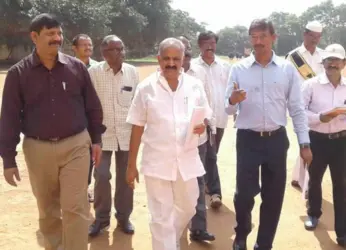 VMRDA Chairman reviews Visakha Valley Road Project Site in Vizag